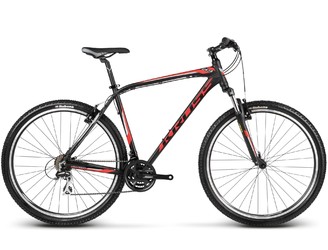 Велосипед MTB Kross Hexagon B3 Black/Red/Silver matte (2017)