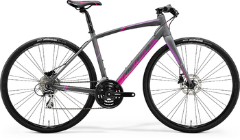 Шоссейный велосипед Merida Speeder 100-juliet Matt Grey (Pink/Purple) (2018)