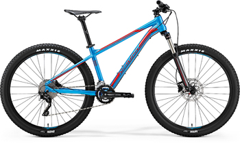 Велосипед MTB Merida Big.Seven 300 Metallic Blue (Red) (2018)
