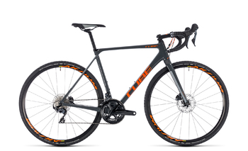 Шоссейный велосипед Cube CROSS RACE C:62 Pro grey/orange (2018)