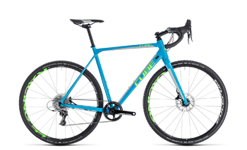 Шоссейный велосипед Cube CROSS RACE SL blue/green (2018)