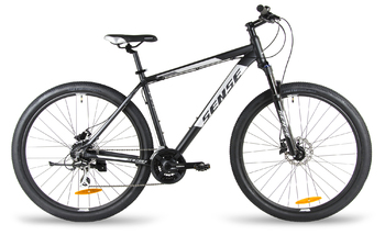 Велосипед MTB SENSE DYNAMIC DISC 290 HD Black/gray/silver (2018)
